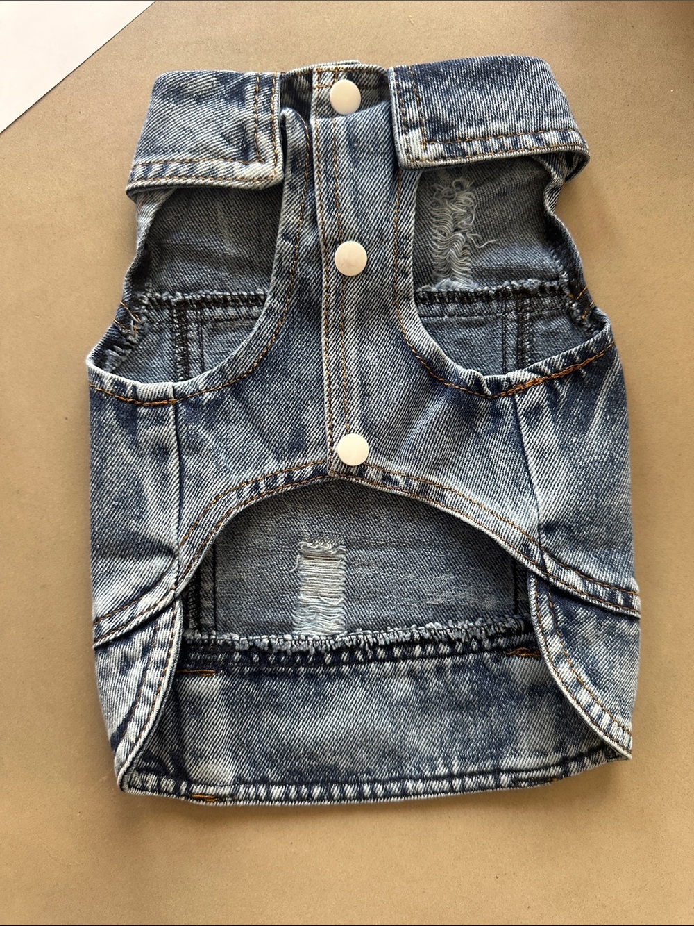 Denim Jacket for Dogs - Picture 2 of 4